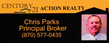 Chris Parks Century 21 Action Reality Logo